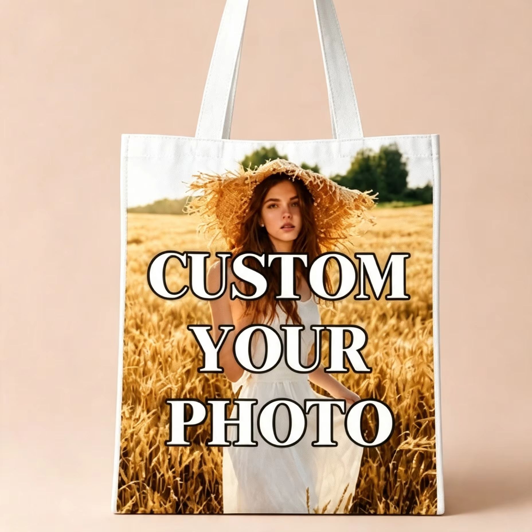 Women Bags Pictures - Bolso de mano personalizado con foto