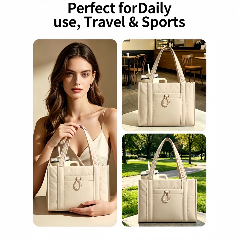 Women Bags With Laptop Compartment - Bolso Tote para Mujer, Bolsos Acolchados