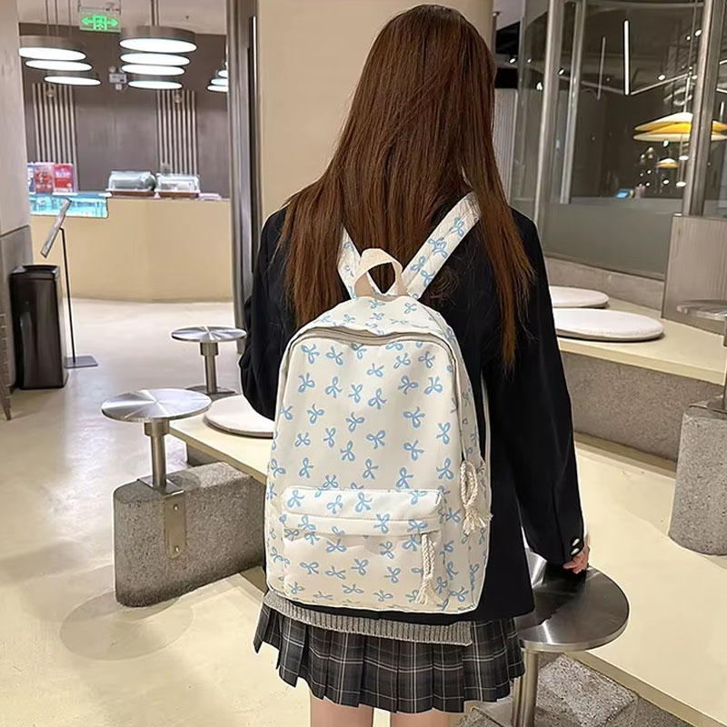 Mochila de Nailon Floral para  - Women Bags Large reseña y precio