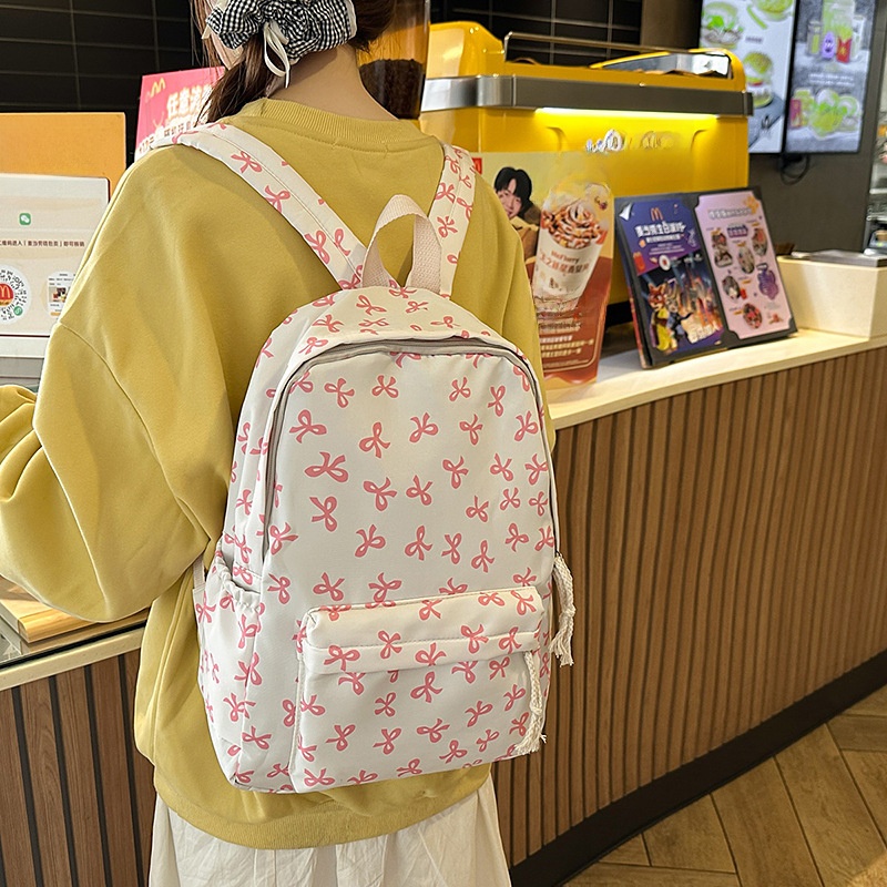 Mochila de Nailon Floral para  - Women Bags Large reseña y precio