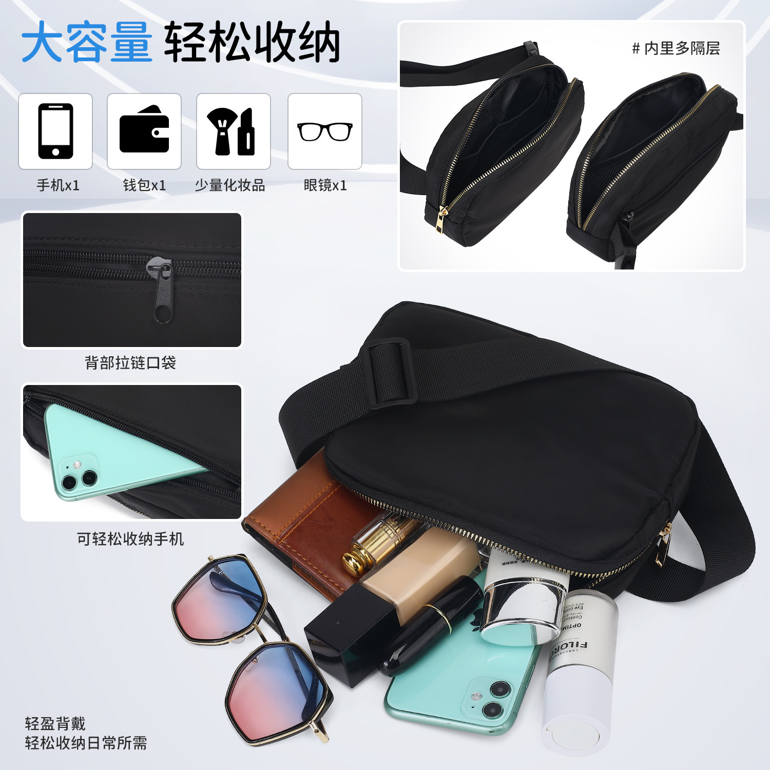 Riñonera deportiva impermeable - Women Bags Vietnam reseña y precio