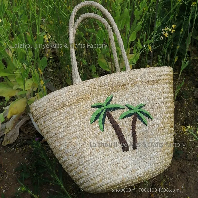 Bolso de mano de paja de trigo - Women Bags Large reseña y precio
