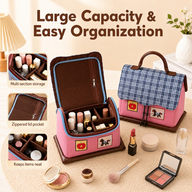 Bolsa de maquillaje con diseño - Women Vanity Bags reseña y precio