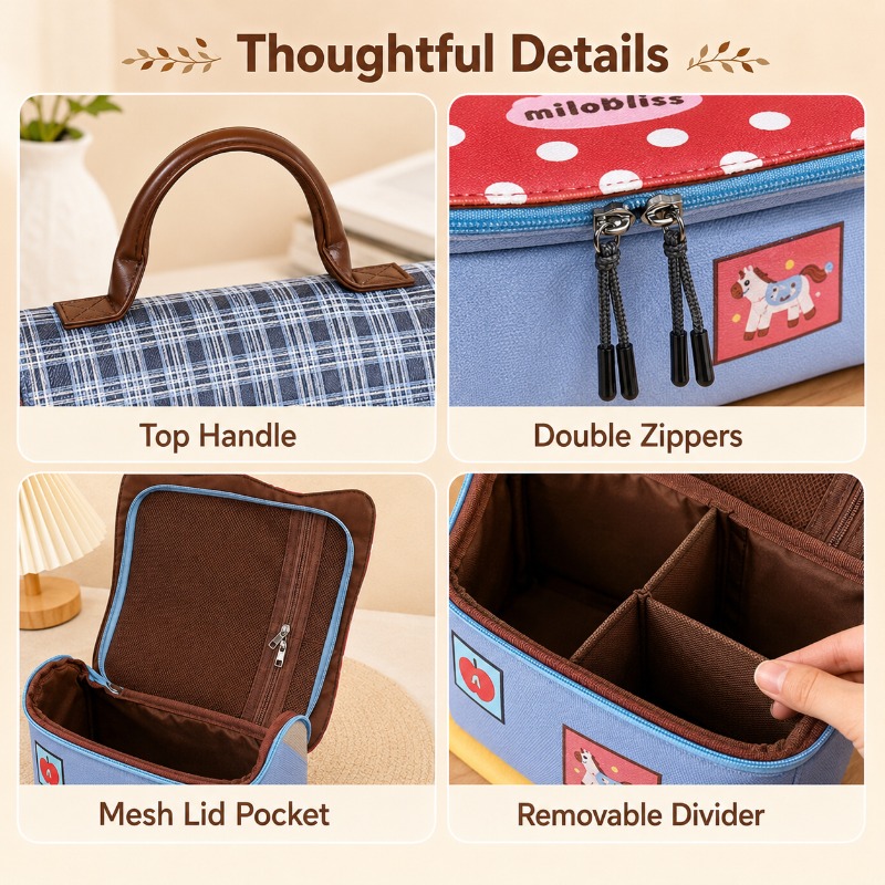 Bolsa de maquillaje con diseño - Women Vanity Bags reseña y precio