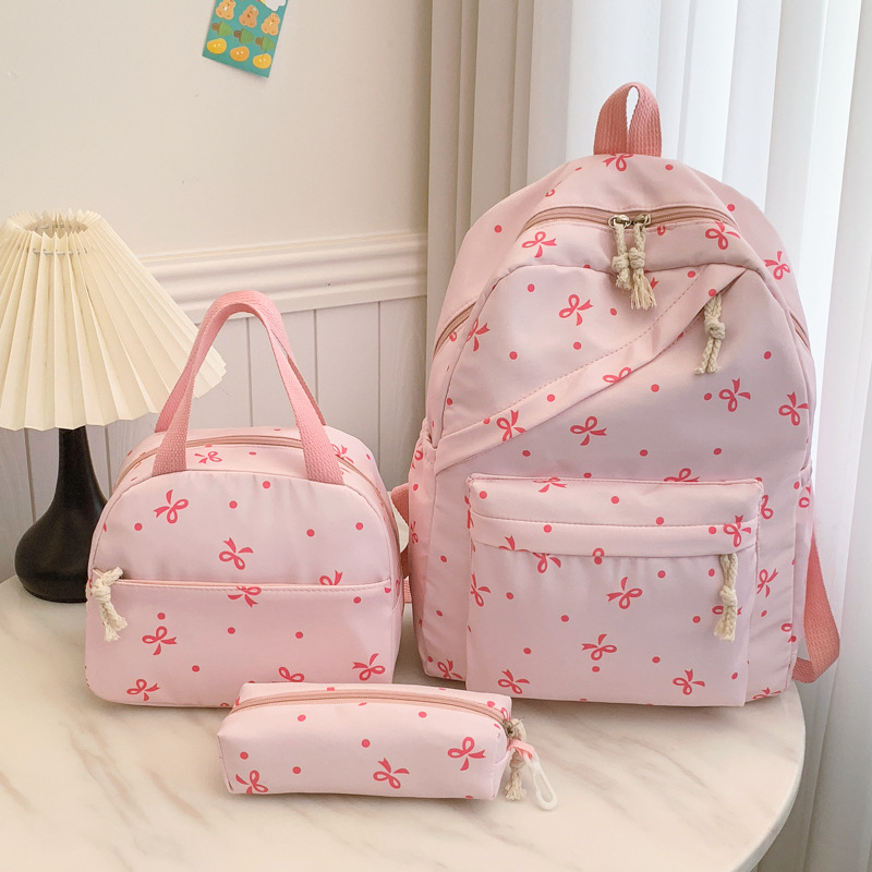 Juego de Mochila Floral de 3 P - Women Bags Casual reseña y precio