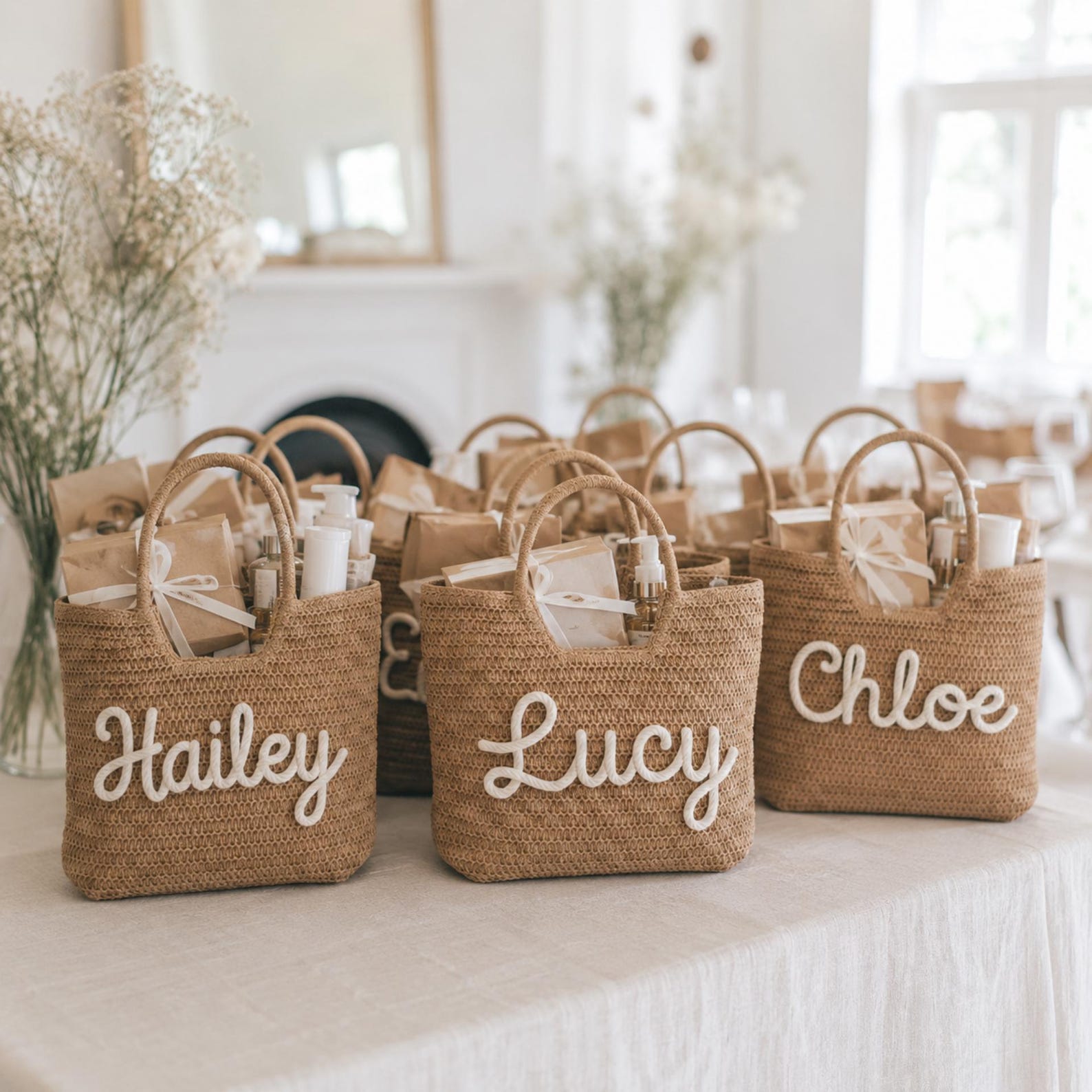 Bolsa de Mano Personalizada, R - Crochet Market Bag reseña y precio