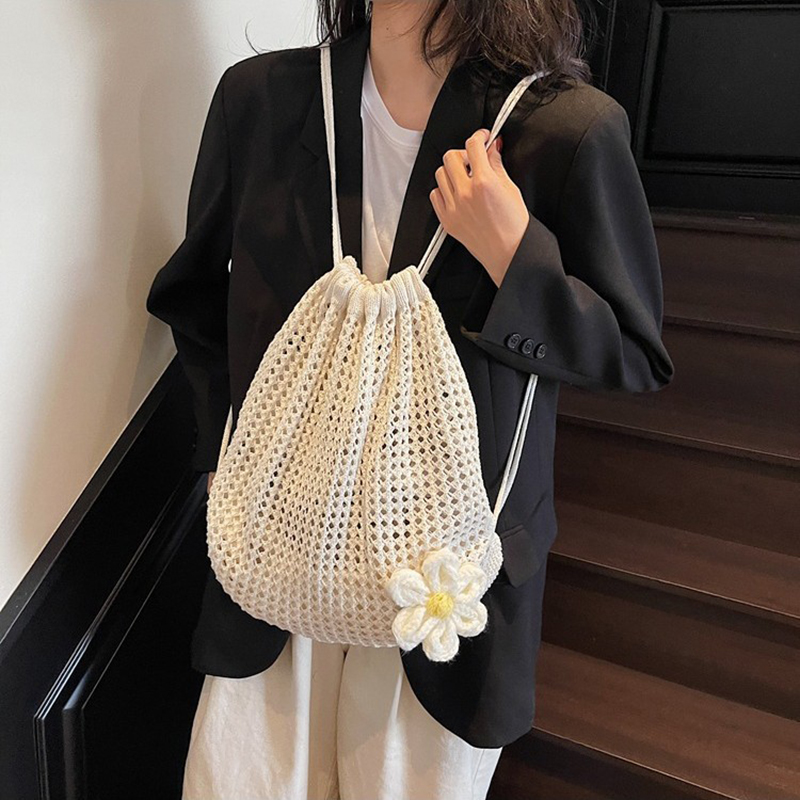 Bolso de hombro tejido de Colo - Crochet Market Bag reseña y precio