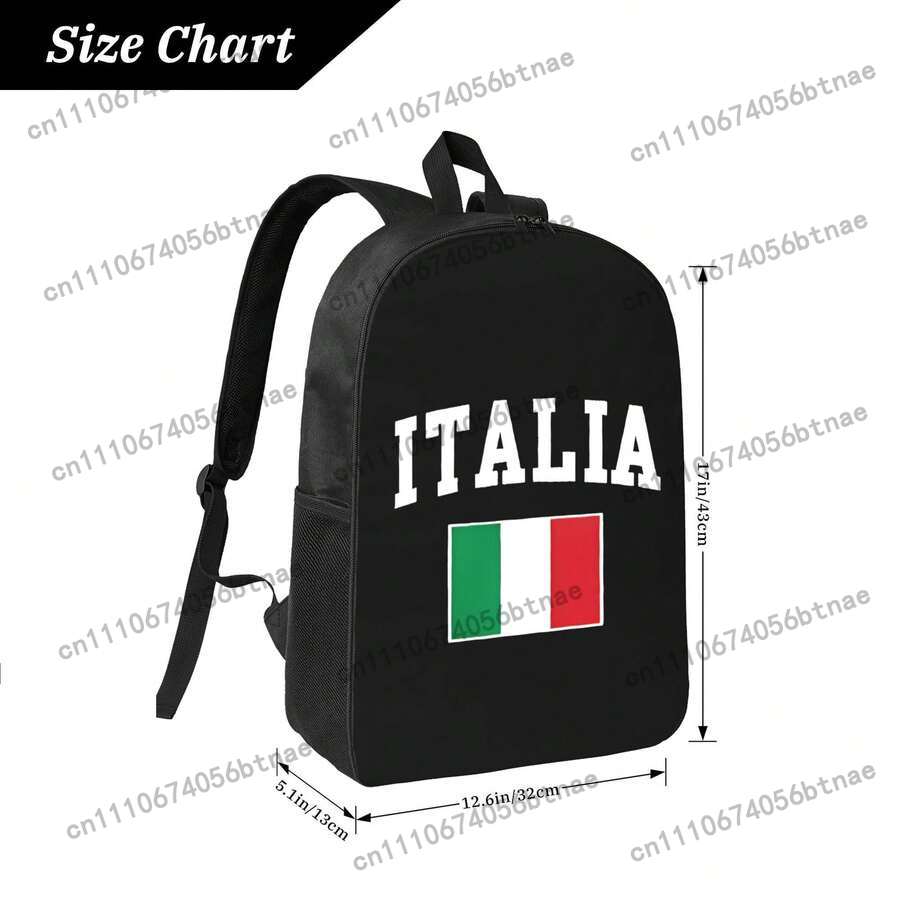 Mochila con bandera de Italia, - Women Bags Casual reseña y precio