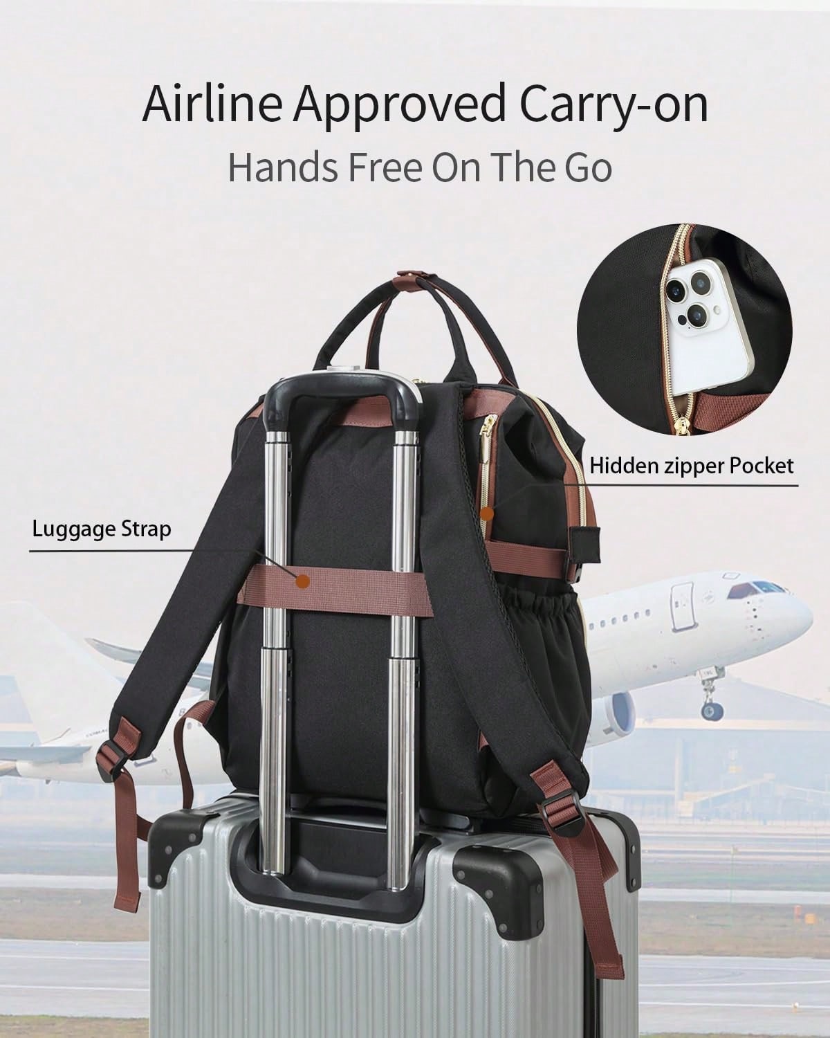 Mochila para mujer, mochila pa - Women Bags With Laptop Compartment reseña y precio
