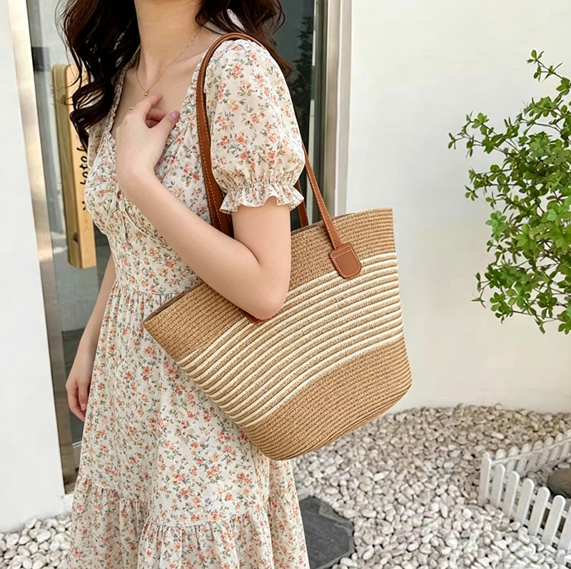CLAREGQI Bolso de mano de paja - Women Bags Large reseña y precio