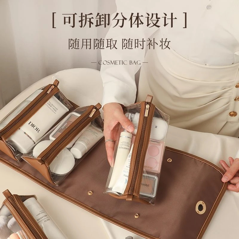 Bolsa de maquillaje 4 en 1, or - Women Vanity Bags reseña y precio