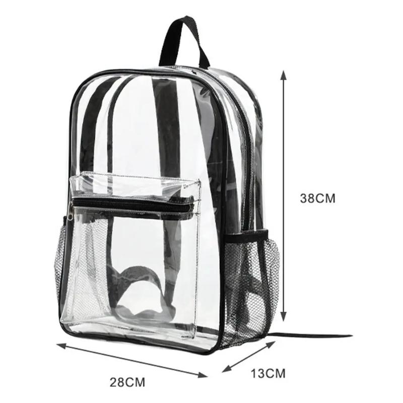 Mochila transparente de PVC pa - Women Bags Large reseña y precio
