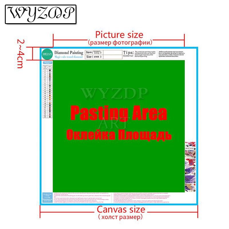 WYZDP 100% pintura de diamante - Women Bags Pictures reseña y precio