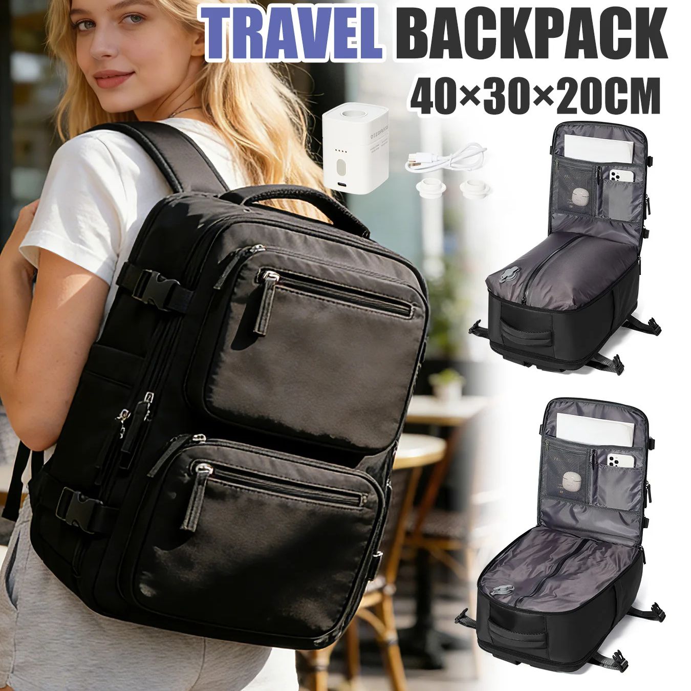 Mochila para mujer, mochila co - Women Bags With Laptop Compartment reseña y precio