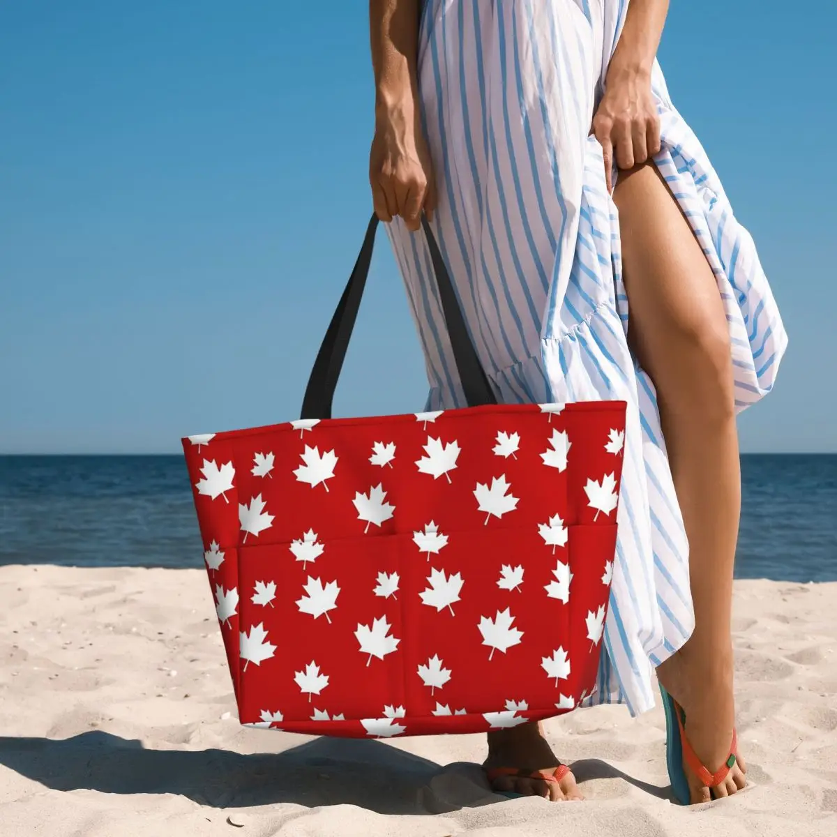 Bolso de playa con diseño de b - Women Bags In Canada reseña y precio